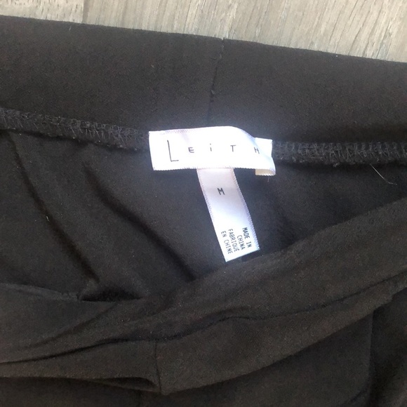 Leith (Nordstrom’s) black soft tapered pant. - Picture 3 of 3